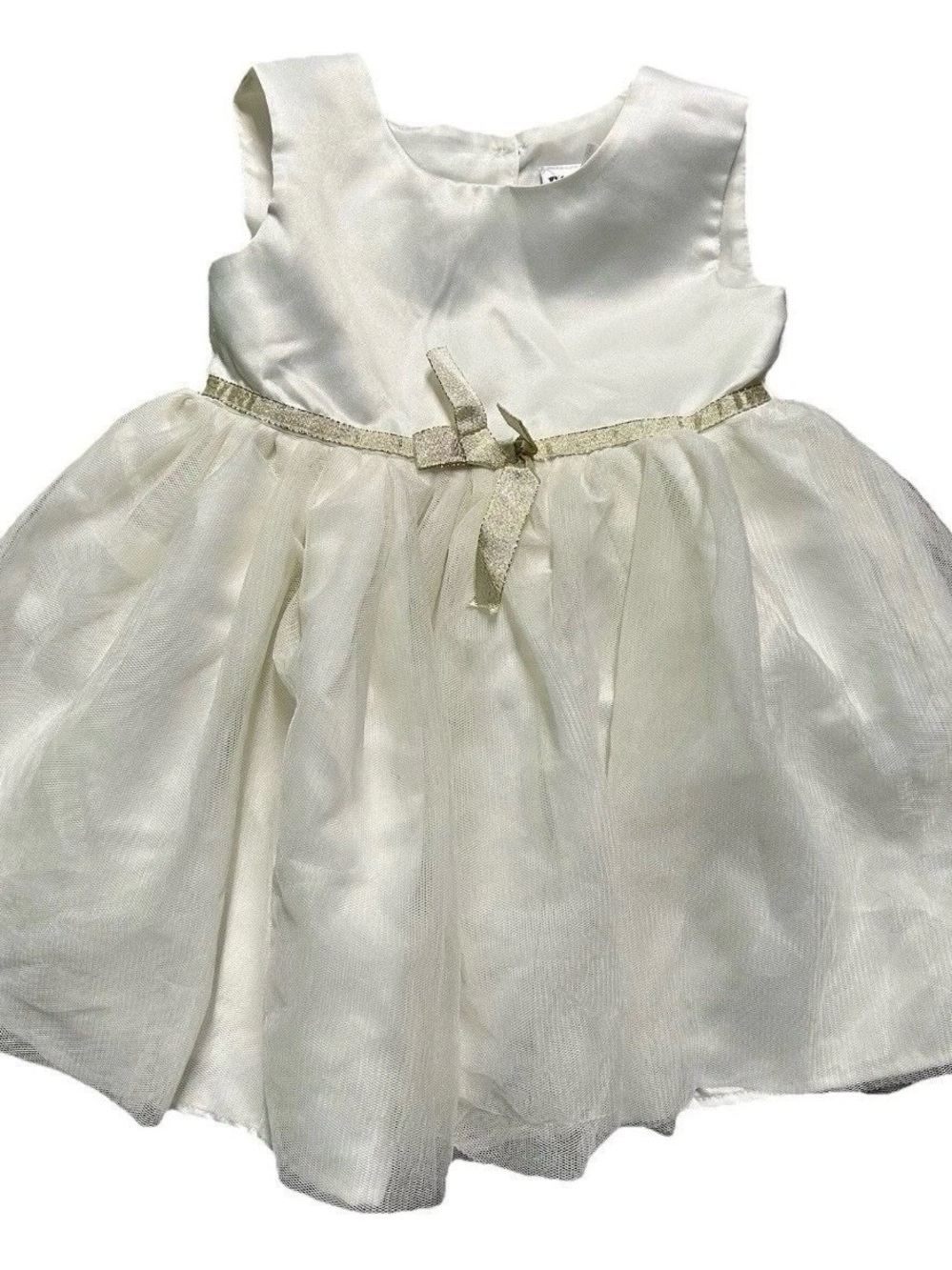 Blueberri Boulevard Toddler Girl Special Occasion Tutu Dress White Cream Size 2T